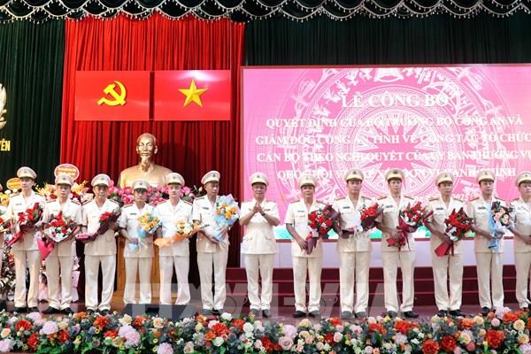 Công an Hưng Yên ra mắt 104 Công an phường, xã sau sáp nhập
