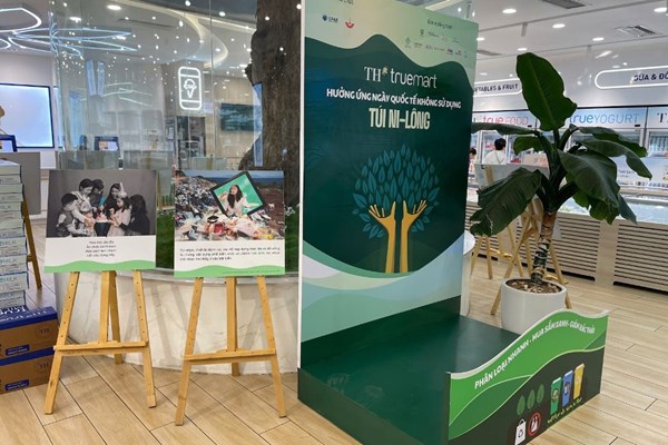 Ngày không sử dụng túi ni-lông tại chuỗi cửa hàng TH true mart