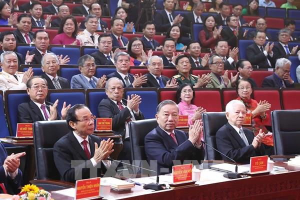 Tổng Bí thư Tô Lâm dự Lễ công bố các nghị quyết, quyết định của Trung ương về sáp nhập đơn vị hành chính