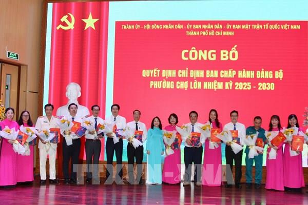 Danh sách Bí thư 168 phường, xã, đặc khu của thành phố Hồ Chí Minh
