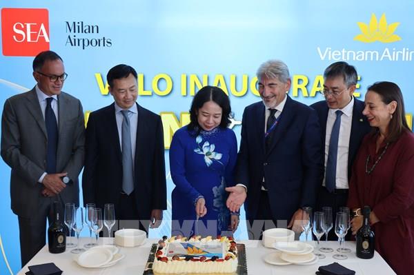 Vietnam Airlines khai trương đường bay thẳng Hà Nội – Milan