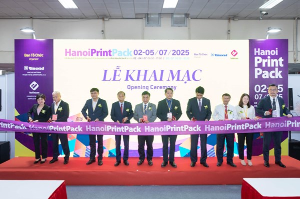 HanoiPrintPack 2025: Trình diễn các công nghệ, in ấn và đóng gói thông minh