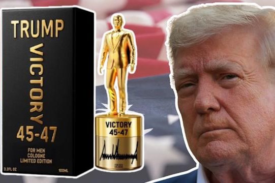 Tổng thống Mỹ D.Trump cho ra mắt nước hoa "Victory 45-47"