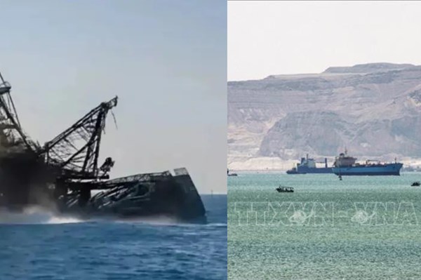 Kênh đào Suez vẫn hoạt động bình thường sau sự cố chìm giàn khoan