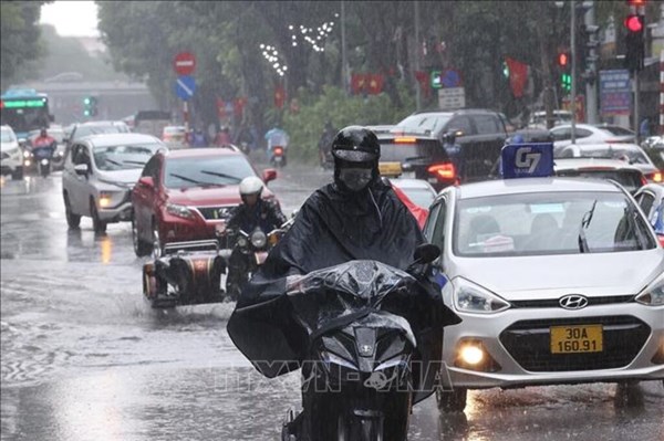 Cảnh báo ngập úng khu vực nội thành Hà Nội