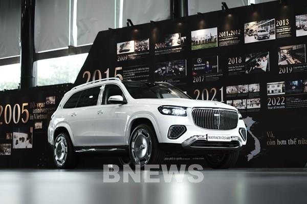 “Chuyên cơ mặt đất” Maybach GLS 600 ra mắt Việt Nam với giá gần 12,4 tỷ đồng