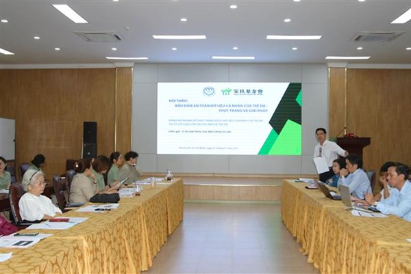 Bảo đảm an toàn dữ liệu cá nhân của trẻ em trong thời đại số