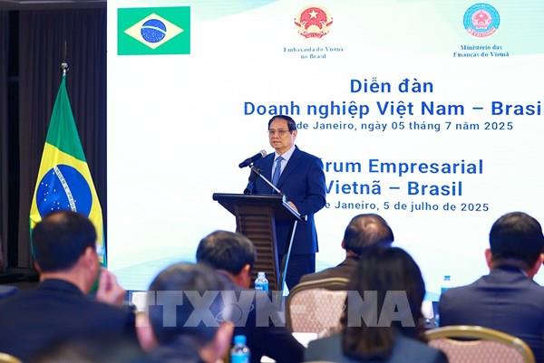 Thủ tướng Phạm Minh Chính dự Tọa đàm Doanh nghiệp Việt Nam – Brazil