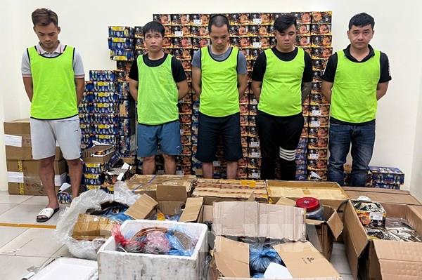 Triệt phá đường dây sản xuất, tiêu thụ gần 1 tấn pháo nổ liên tỉnh