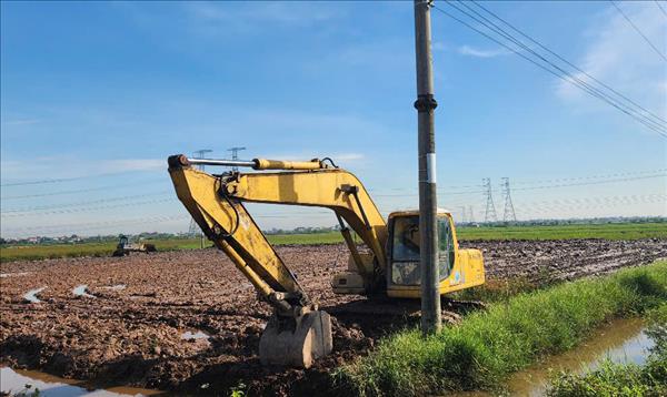 Thi công Dự án Trạm biến áp 500kV Thái Bình và đường dây đấu nối