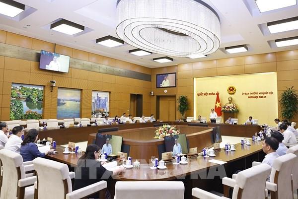 Khai mạc Phiên họp thứ 47 của Ủy ban Thường vụ Quốc hội