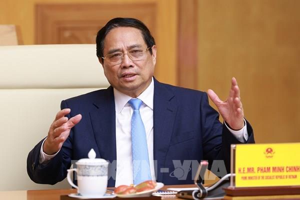 Thủ tướng Phạm Minh Chính làm việc với Hội đồng Kinh doanh Hoa Kỳ - ASEAN