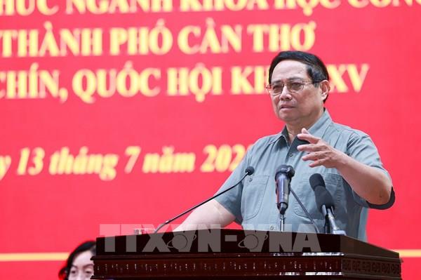 Thủ tướng: Thành phố Cần Thơ sẽ phát huy vai trò đầu tàu trong khu vực trên tất cả các lĩnh vực