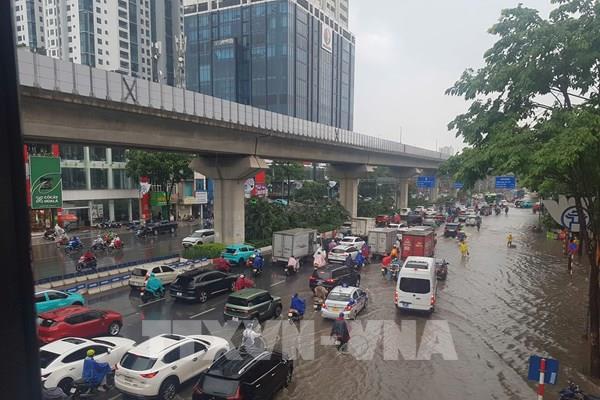 Hà Nội chủ động các phương án phòng, chống úng ngập mùa mưa