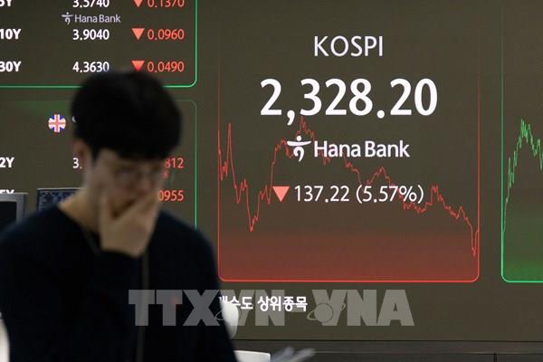 Chứng khoán châu Á chờ đợi kết quả kinh doanh của các tập đoàn Mỹ