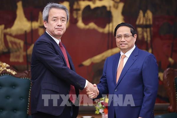Thủ tướng Phạm Minh Chính tiếp Tổng giám đốc Tập đoàn Marubeni, Nhật Bản