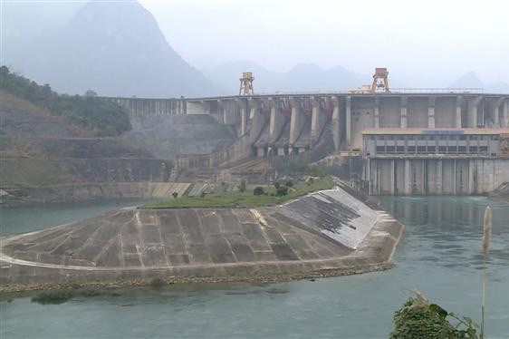 14 giờ ngày 14/7, mở 1 cửa xả đáy hồ thủy điện Tuyên Quang