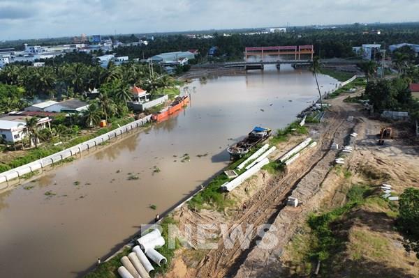 Gỡ vướng dự án đường giao thông hai bên bờ sông Bảo Định