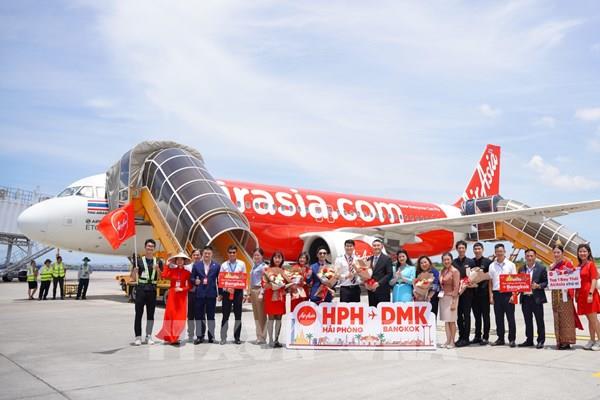 AirAsia khai trương đường bay thẳng Hải Phòng-Bangkok