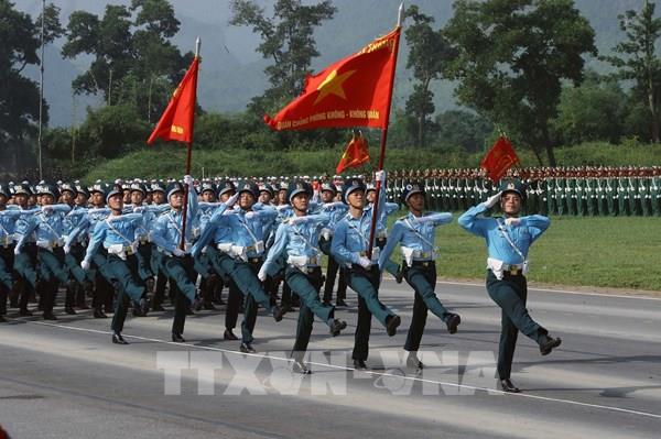 Tổng hợp luyện diễu binh, diễu hành kỷ niệm 80 năm Quốc khánh 2/9