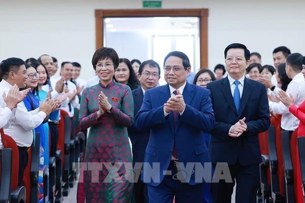 Thủ tướng dự Đại hội Đảng bộ Thông tấn xã Việt Nam lần thứ 27, nhiệm kỳ 2025 - 2030