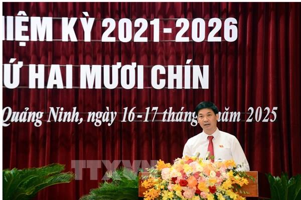Bầu Phó Chủ tịch HĐND và Phó Chủ tịch UBND tỉnh Quảng Ninh