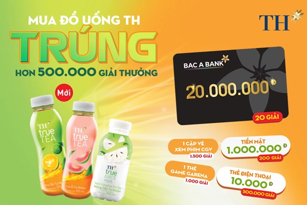 Tập đoàn TH tung khuyến mãi hấp dẫn dịp hè 