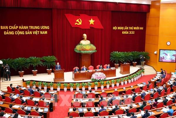 Khai mạc Hội nghị lần thứ mười hai Ban Chấp hành Trung ương Đảng khóa XIII