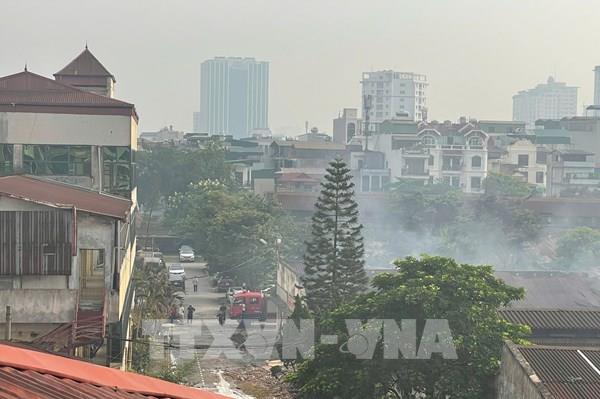 Hà Nội cơ bản dập tắt vụ hỏa hoạn tại Trương Định