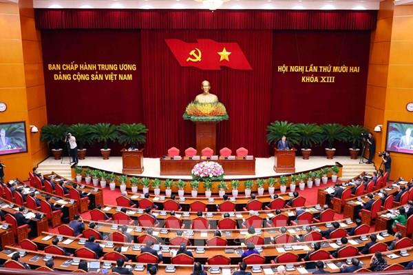 Bế mạc Hội nghị lần thứ 12 Ban Chấp hành Trung ương Đảng khóa XIII