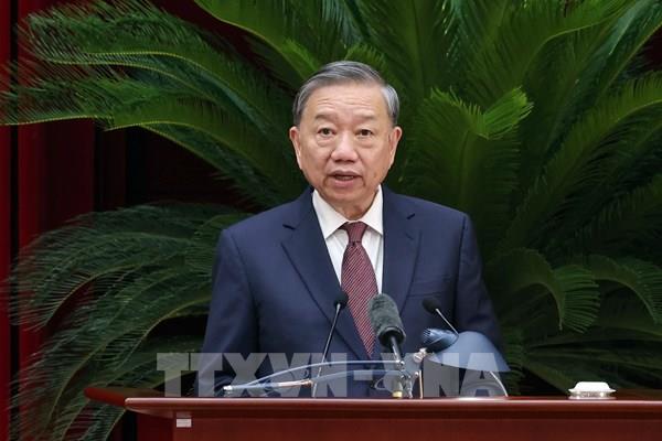 Phát biểu của Tổng Bí thư Tô Lâm tại Phiên Bế mạc Hội nghị lần thứ 12 Ban Chấp hành Trung ương Đảng khóa XIII