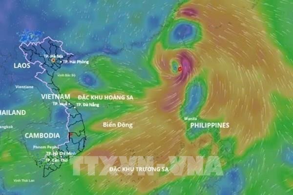 Ảnh hưởng bão số 3, vùng biển phía Bắc khu vực Bắc Biển Đông sóng cao, biển động dữ dội
