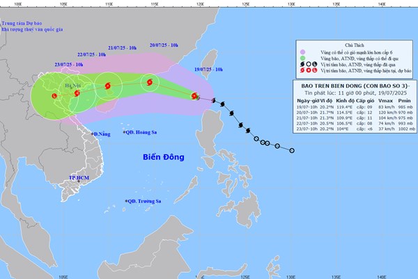 13 tỉnh, thành phố Bắc Bộ, Bắc Trung Bộ đảm bảo an toàn đê điều ứng phó bão số 3