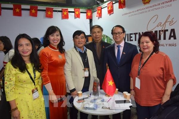 Việt Nam lần đầu tham dự hội chợ cà phê tại Chile