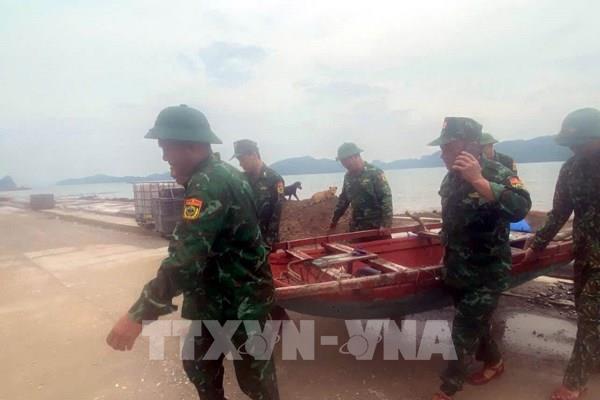 Lực lượng bảo vệ biển, đảo căng mình ứng phó bão số 3