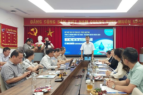 Sắp diễn ra Tuần lễ ngành nước Việt Nam – Vietnam Water Week 2025