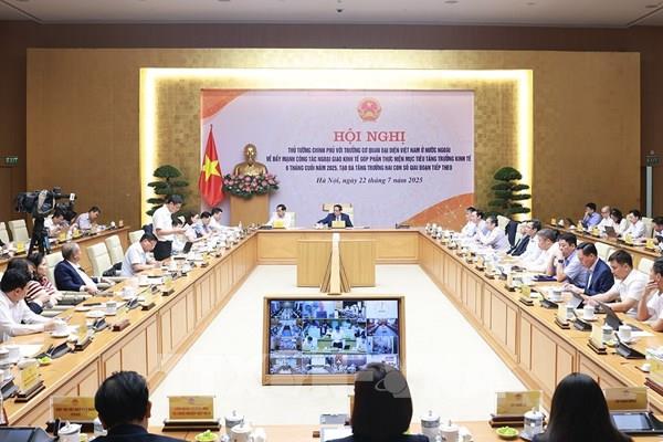 Thủ tướng Phạm Minh Chính: Ngoại giao kinh tế phục vụ mục tiêu tăng trưởng 8,3 – 8,5% năm 2025