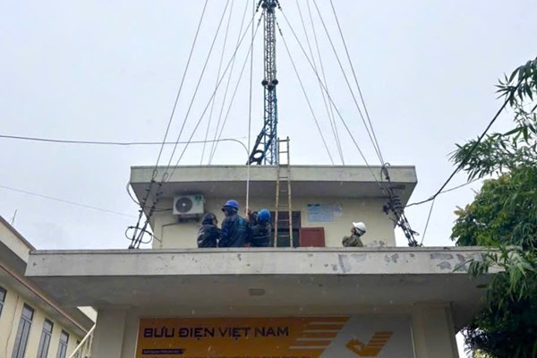VNPT huy động 35.000 nhân lực sẵn sàng ứng trực bão 24/7