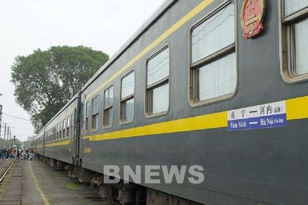 Đã dừng tàu liên vận quốc tế Hà Nội - Nam Ninh (MR1)