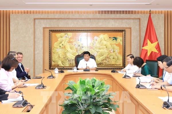 Phó Thủ tướng Nguyễn Chí Dũng tiếp Tổng Giám đốc Tập đoàn Avestos