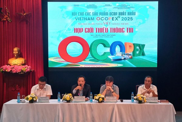 Hội chợ VIETNAM OCOPEX 2025: Kết nối chuỗi giá trị, mở rộng xuất khẩu