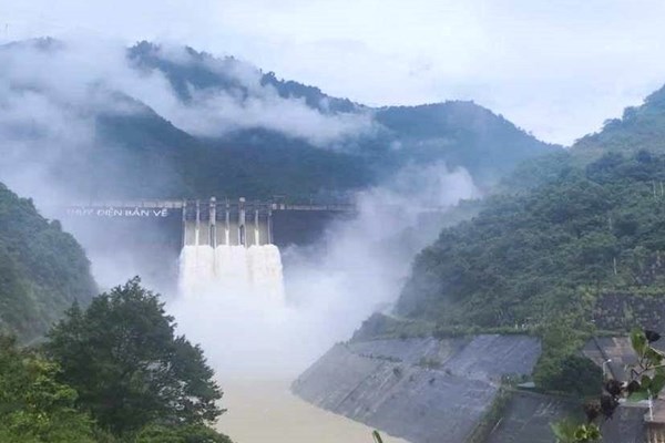 Nghệ An bác thông tin đập hồ Thủy điện Bản Vẽ bị vỡ