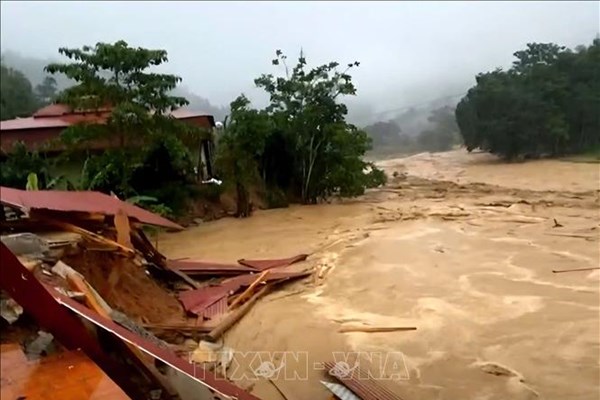 Cảnh báo lũ trên sông Cả ở mức báo động 3