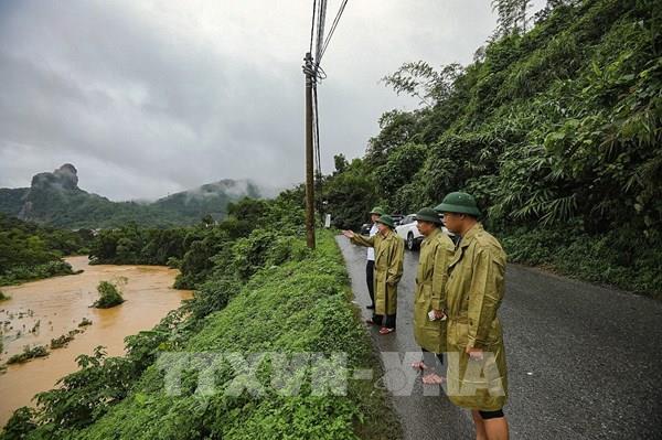 Phú Thọ: Nước sông Bùi vượt báo động II