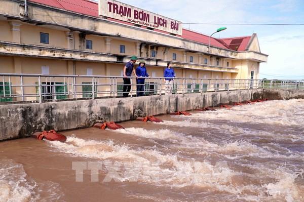 Bắc Bộ và Bắc Trung Bộ còn gần 58.000 ha cây trồng cần tiêu úng