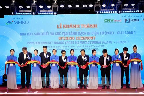 Khánh thành Nhà máy Meiko Hòa Bình giai đoạn 1