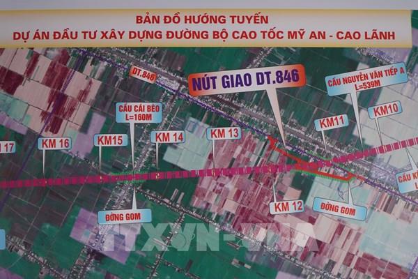 Khởi công cao tốc Mỹ An - Cao Lãnh giai đoạn 1 hơn 6.120 tỷ đồng