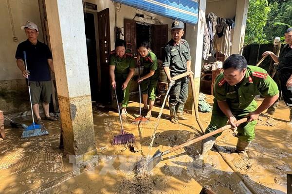 Khẩn trương khắc phục hậu quả mưa lũ tại Lào Cai