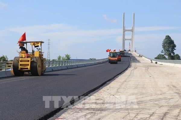 Đồng Tháp: Cuối tháng 7 hoàn thành dự án cầu Rạch Miễu 2