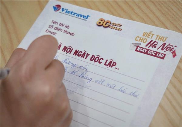 Viết nên tình yêu Tổ quốc qua từng trang thư